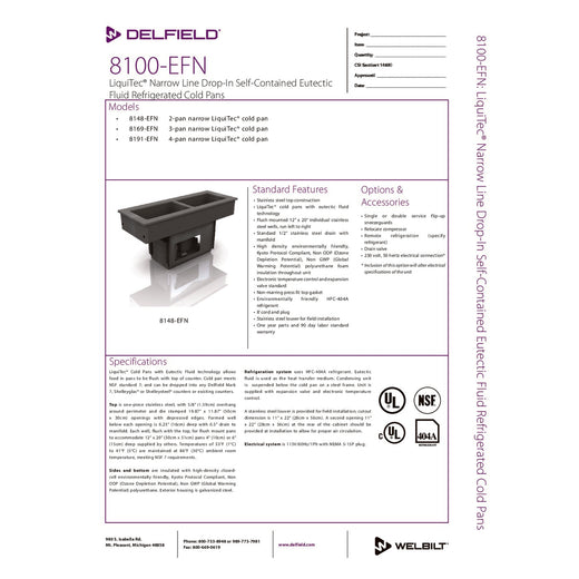 Spec Sheet