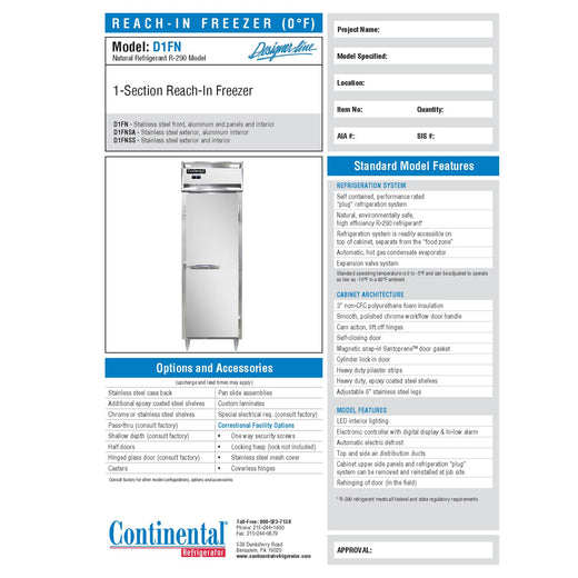 Spec Sheet