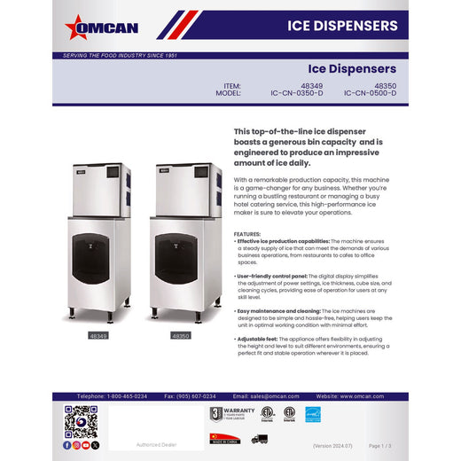 Spec Sheet