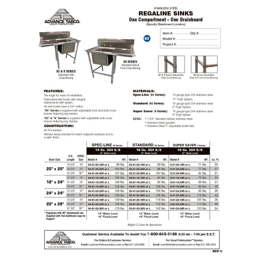 Spec Sheet