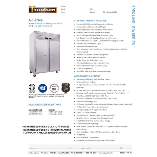 Spec Sheet
