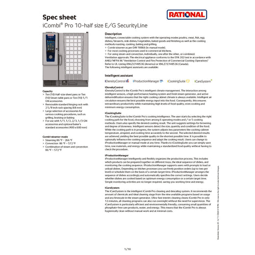 Security Spec Sheet