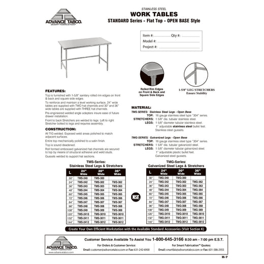Spec Sheet