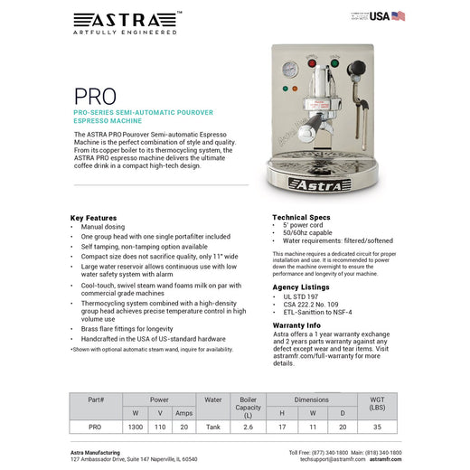 Spec Sheet