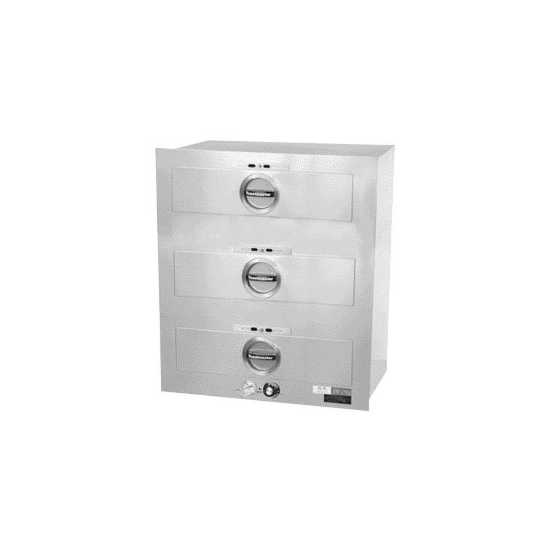 Toastmaster 3C80AT09 29" Built-In 3 Drawer Warmer