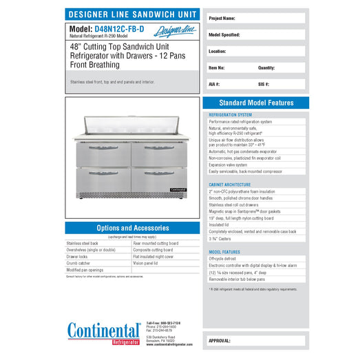 Spec Sheet