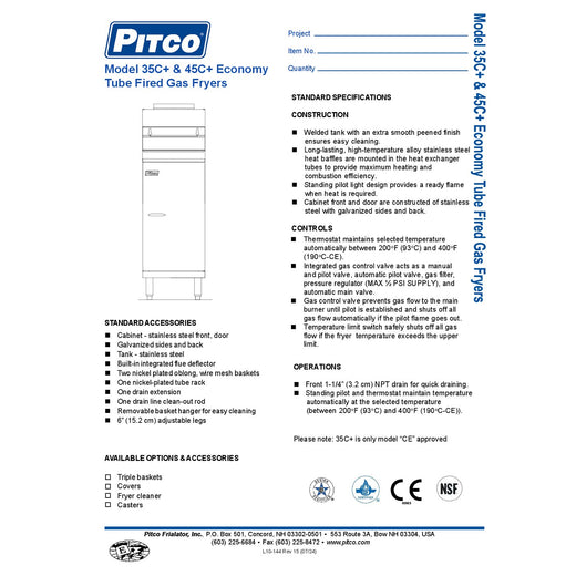 Spec Sheet