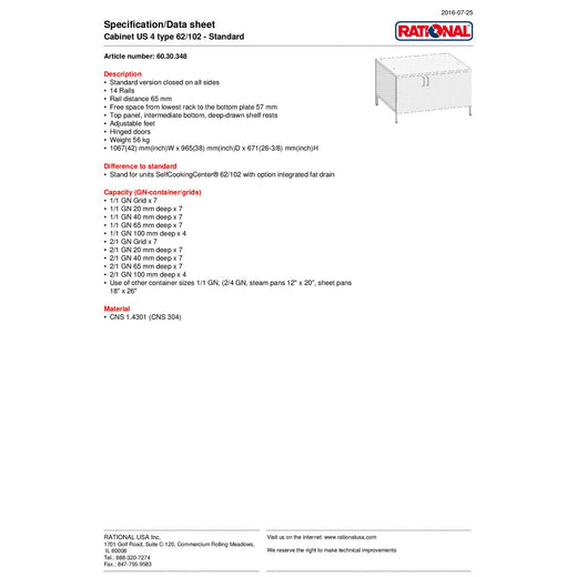 Spec Sheet