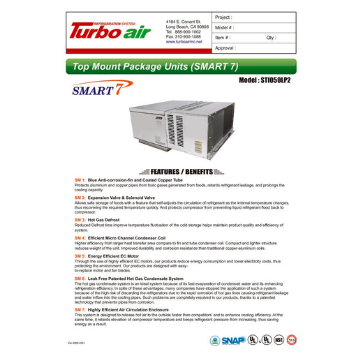 Spec Sheet