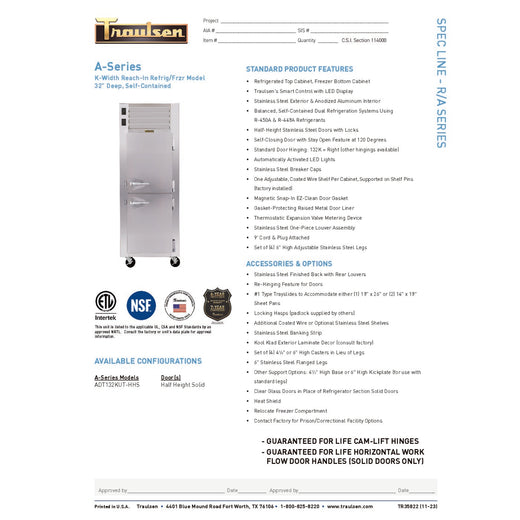 Spec Sheet