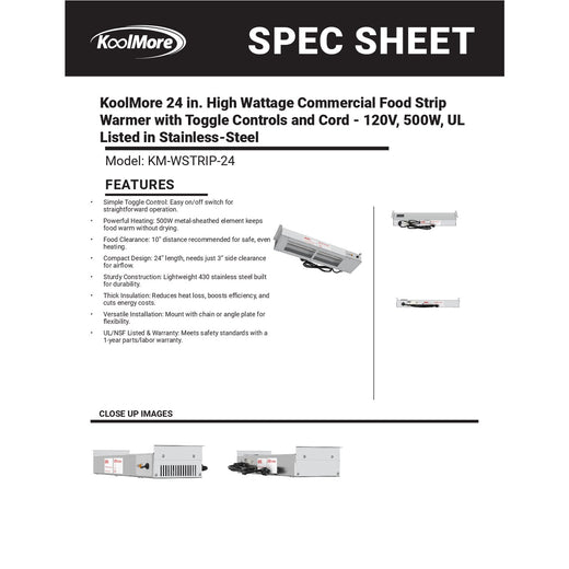 Spec Sheet