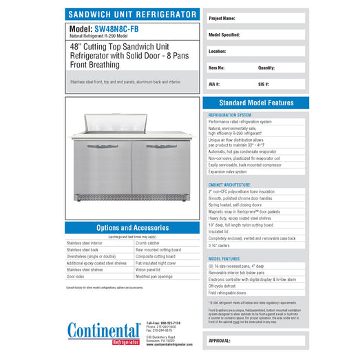 Spec Sheet