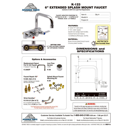 Spec Sheet