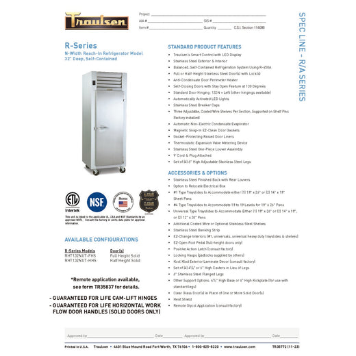 Spec Sheet