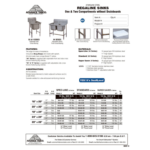 Spec Sheet