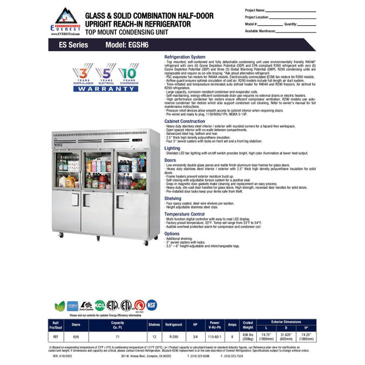 Spec Sheet