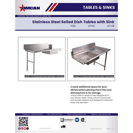 Spec Sheet