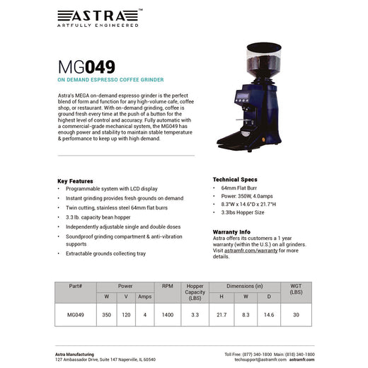 Spec Sheet