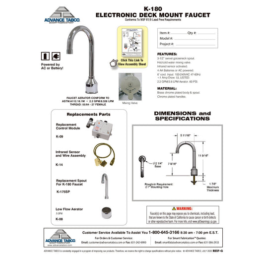 Spec Sheet