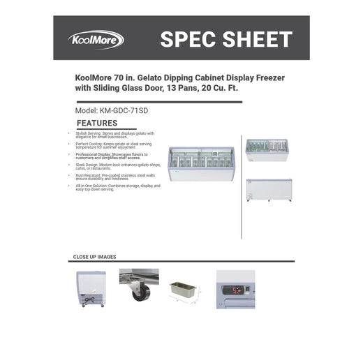 Spec Sheet