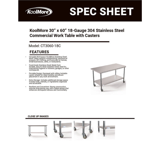 Spec Sheet