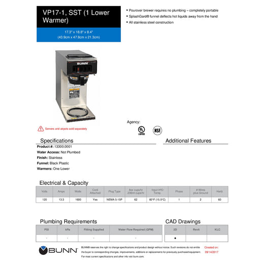 Spec Sheet