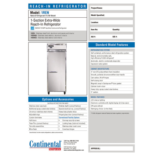 Spec Sheet