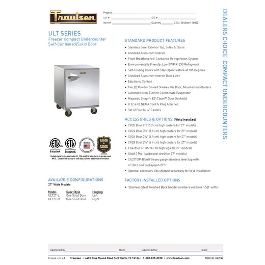 Spec Sheet