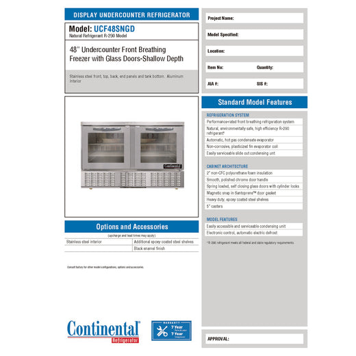 Spec Sheet