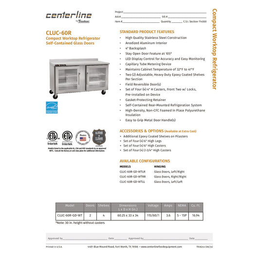 Spec Sheet