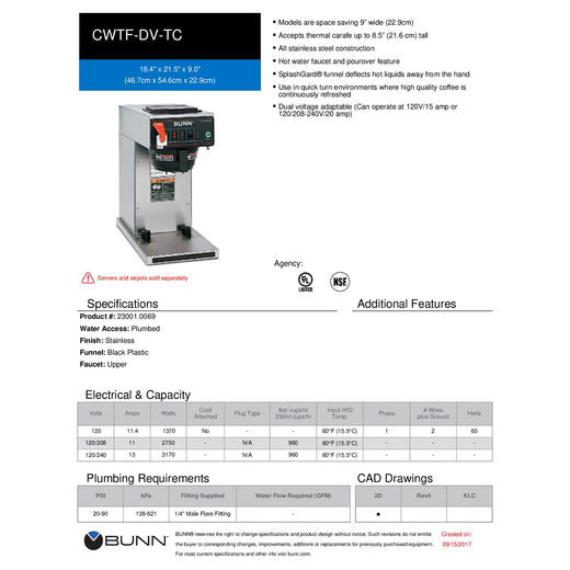 Spec Sheet