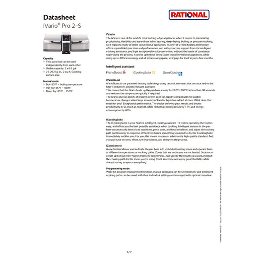 Spec Sheet