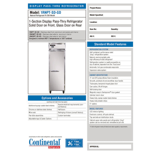 Spec Sheet