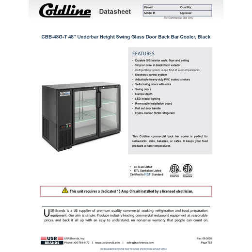 Spec Sheet