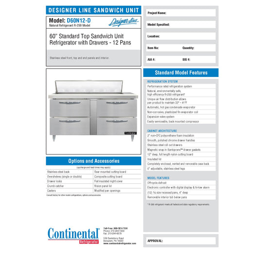 Spec Sheet