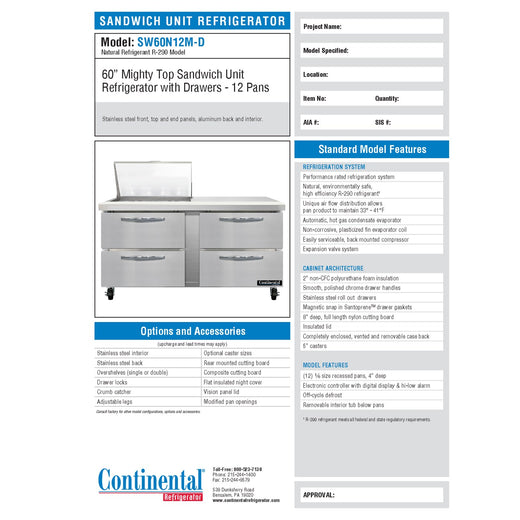 Spec Sheet