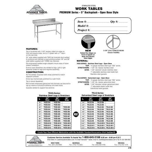 Spec Sheet