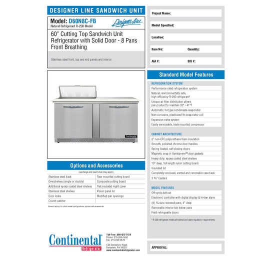 Spec Sheet