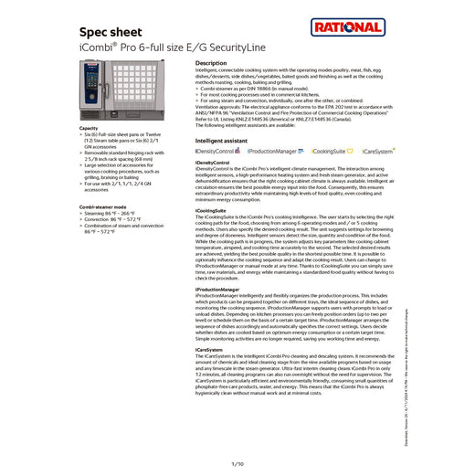 Security Spec Sheet