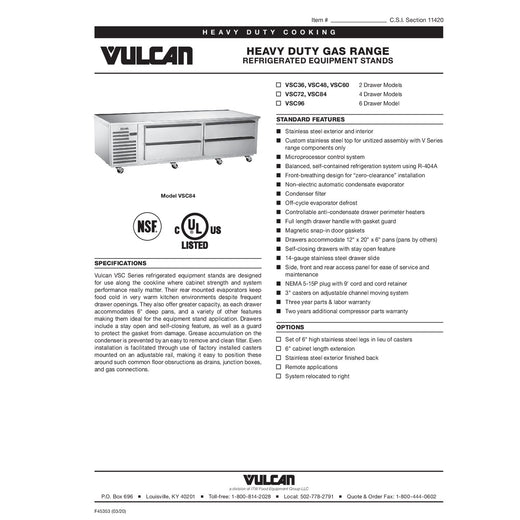 Spec Sheet