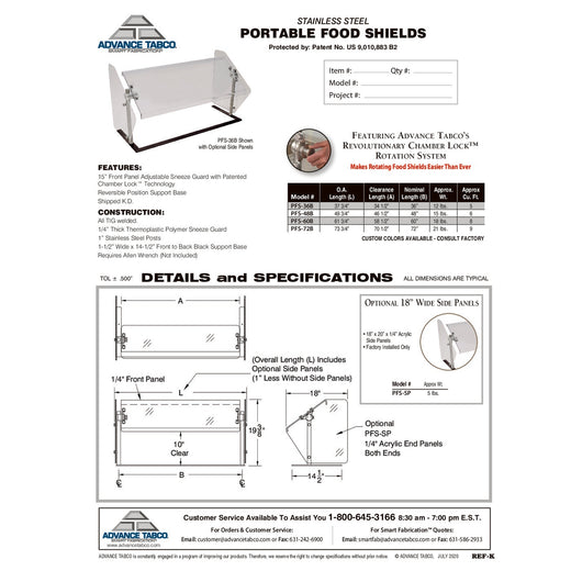 Spec Sheet