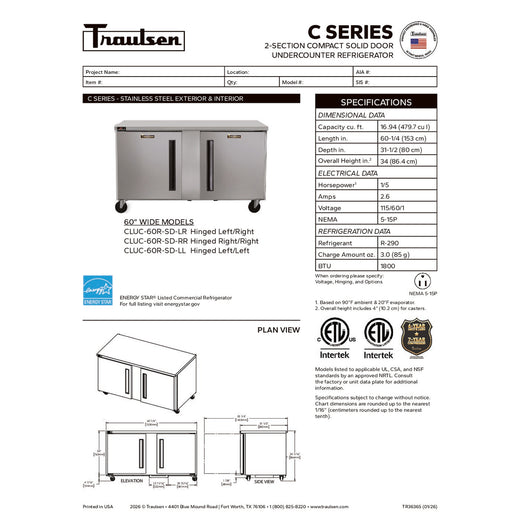 Spec Sheet
