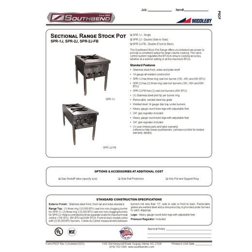Spec Sheet