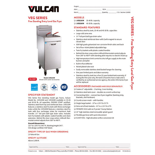 Spec Sheet