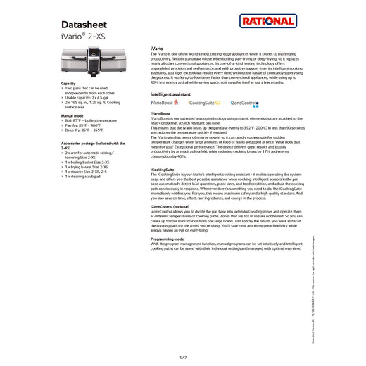 Spec Sheet