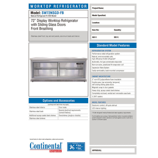 Spec Sheet