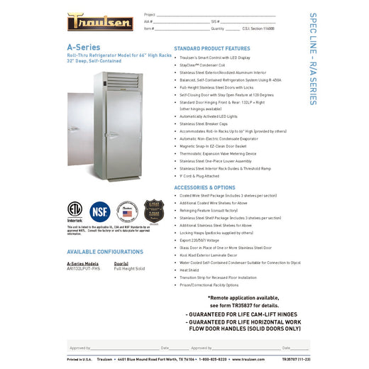 Spec Sheet