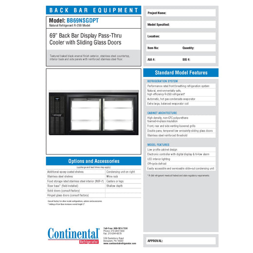 Spec Sheet