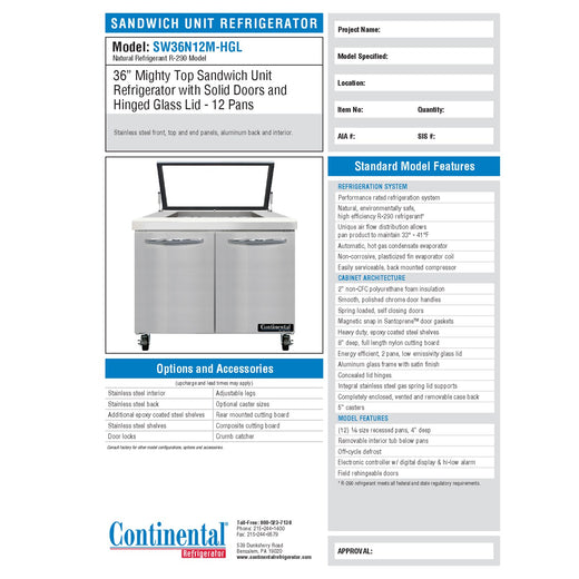 Spec Sheet