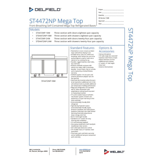 Spec Sheet